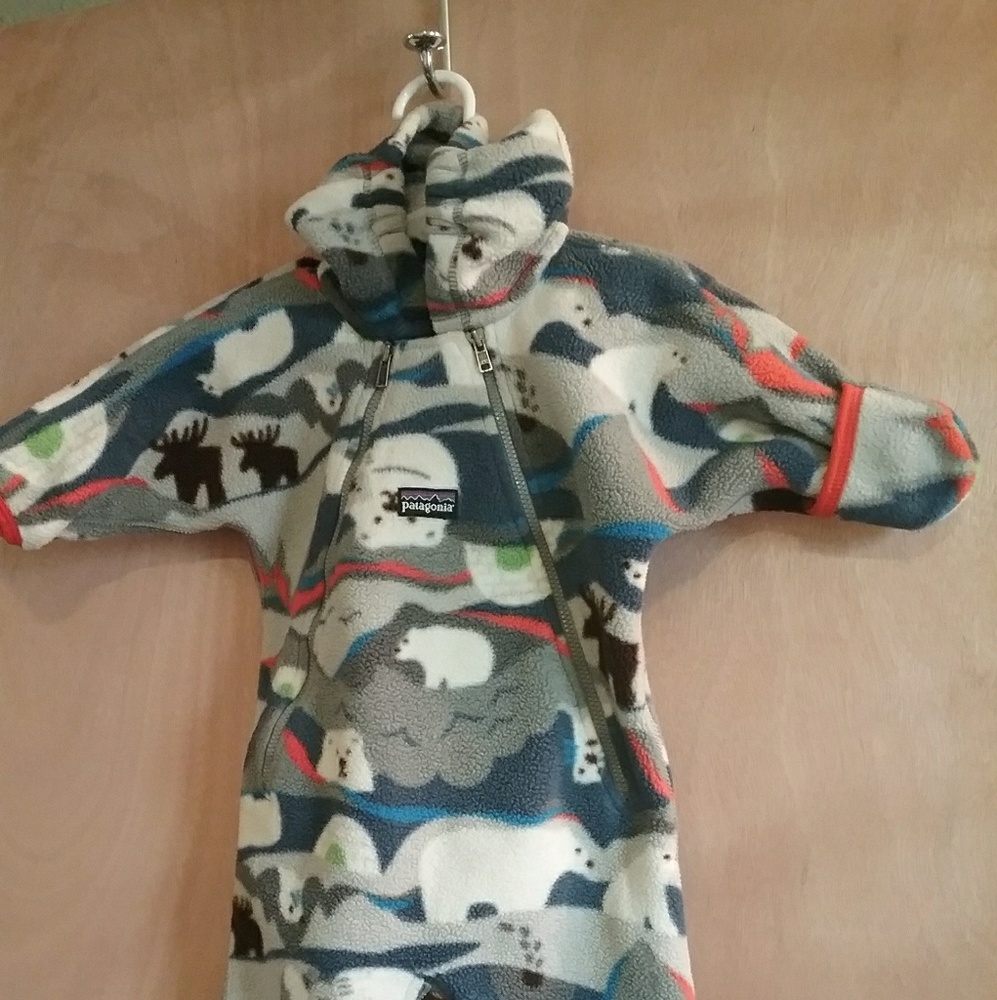 Patagonia Fleece Bunting 3 month
